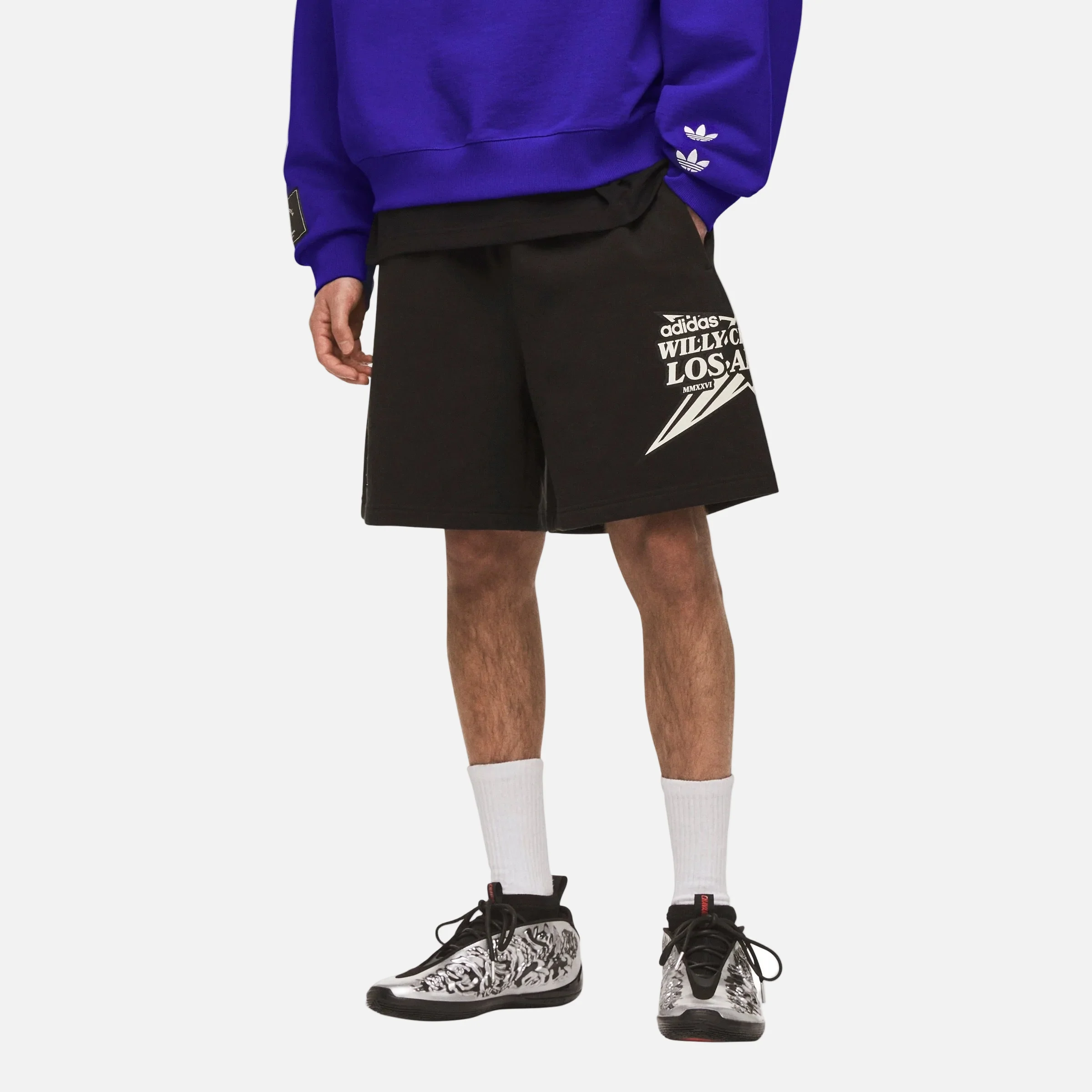 ADIDAS X WC STAR LOGO SHORT - BLK - Image 5
