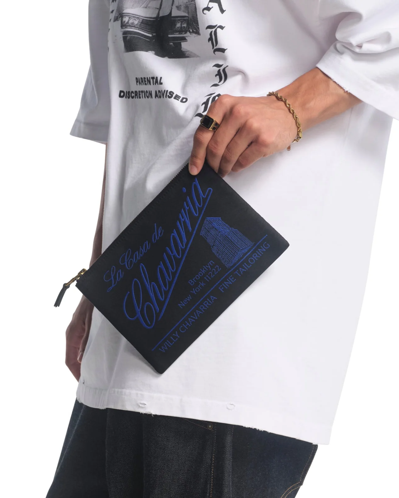 CASA DE CHAVARRIA POUCH - BLACK - Image 3