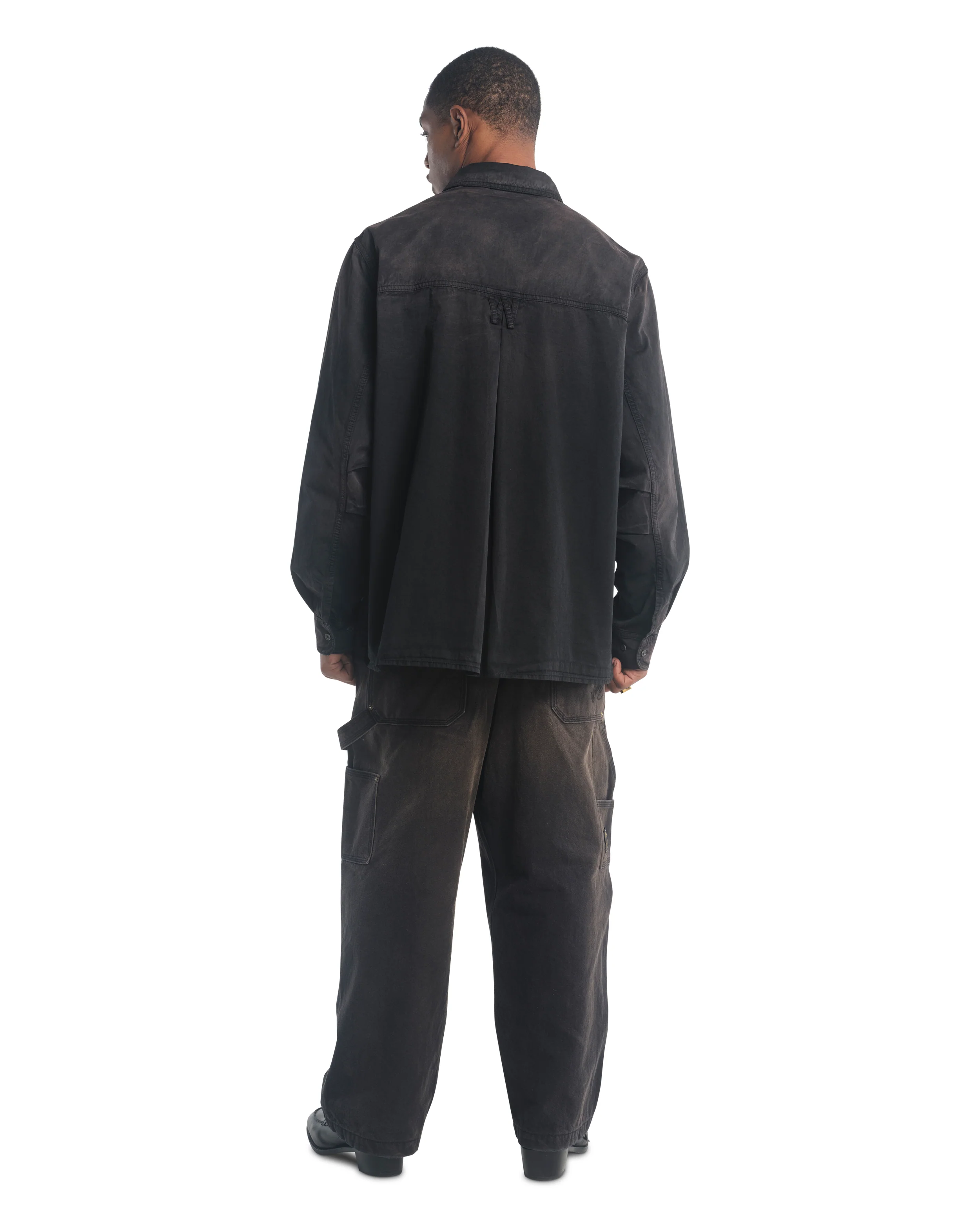 CORCORAN LS SHIRT - BLACK - Image 4