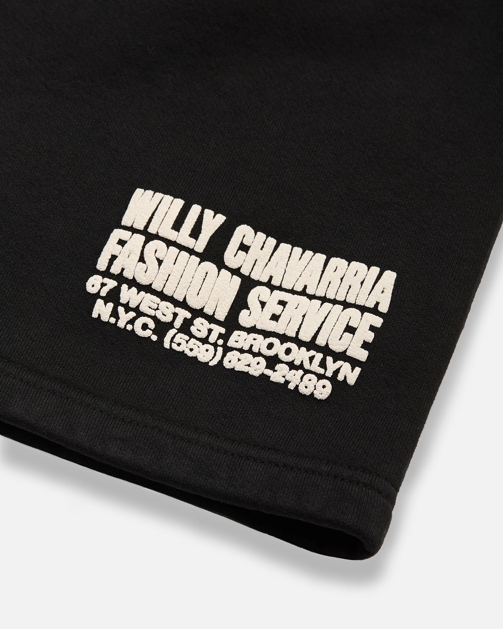"FASHION SERVICES" - BUFFALO SWEATSHORT - BLACK BEAUTY - Image 3
