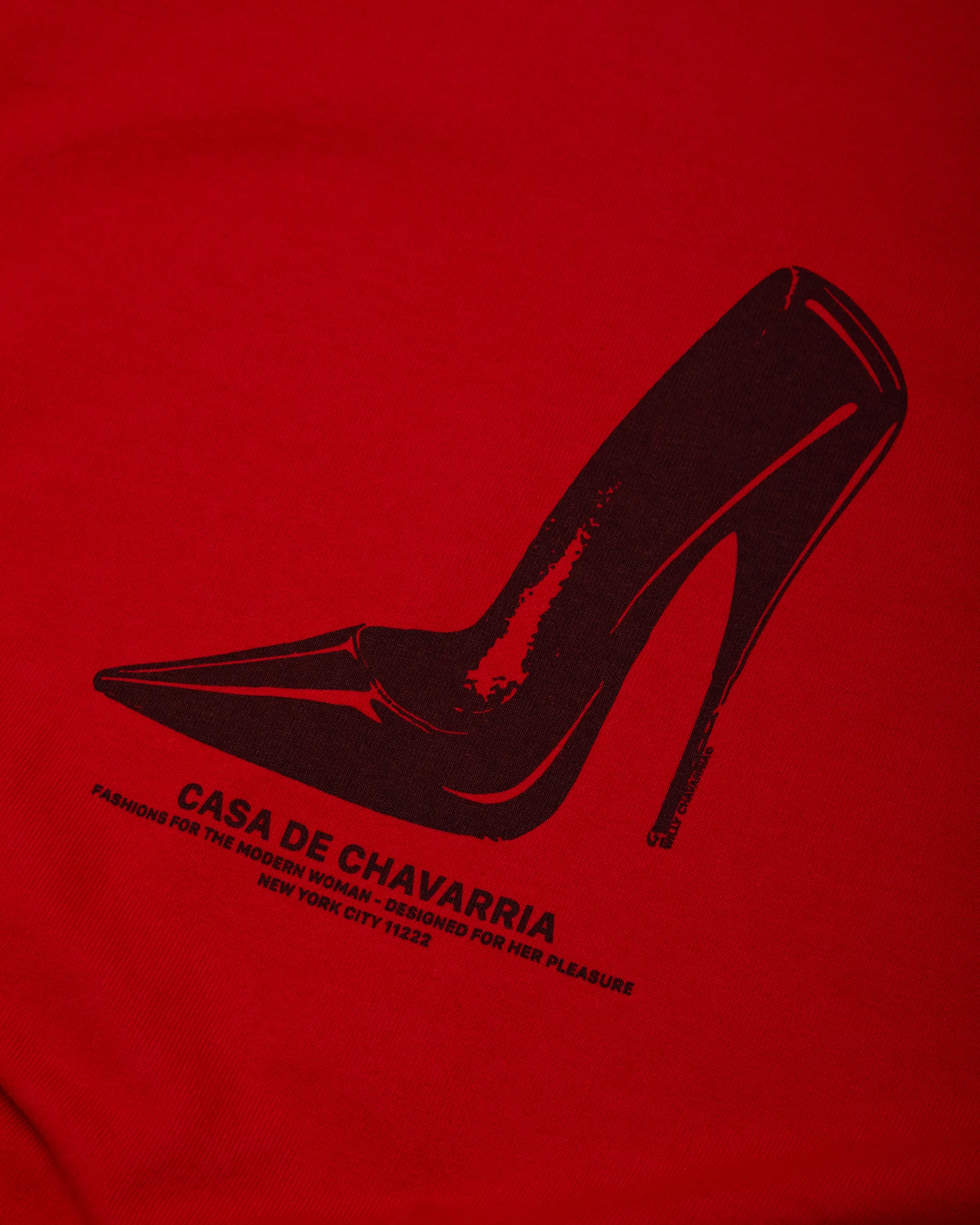 HER PLEASURE STILETTO - BODYSUIT - RED HOT - Image 3