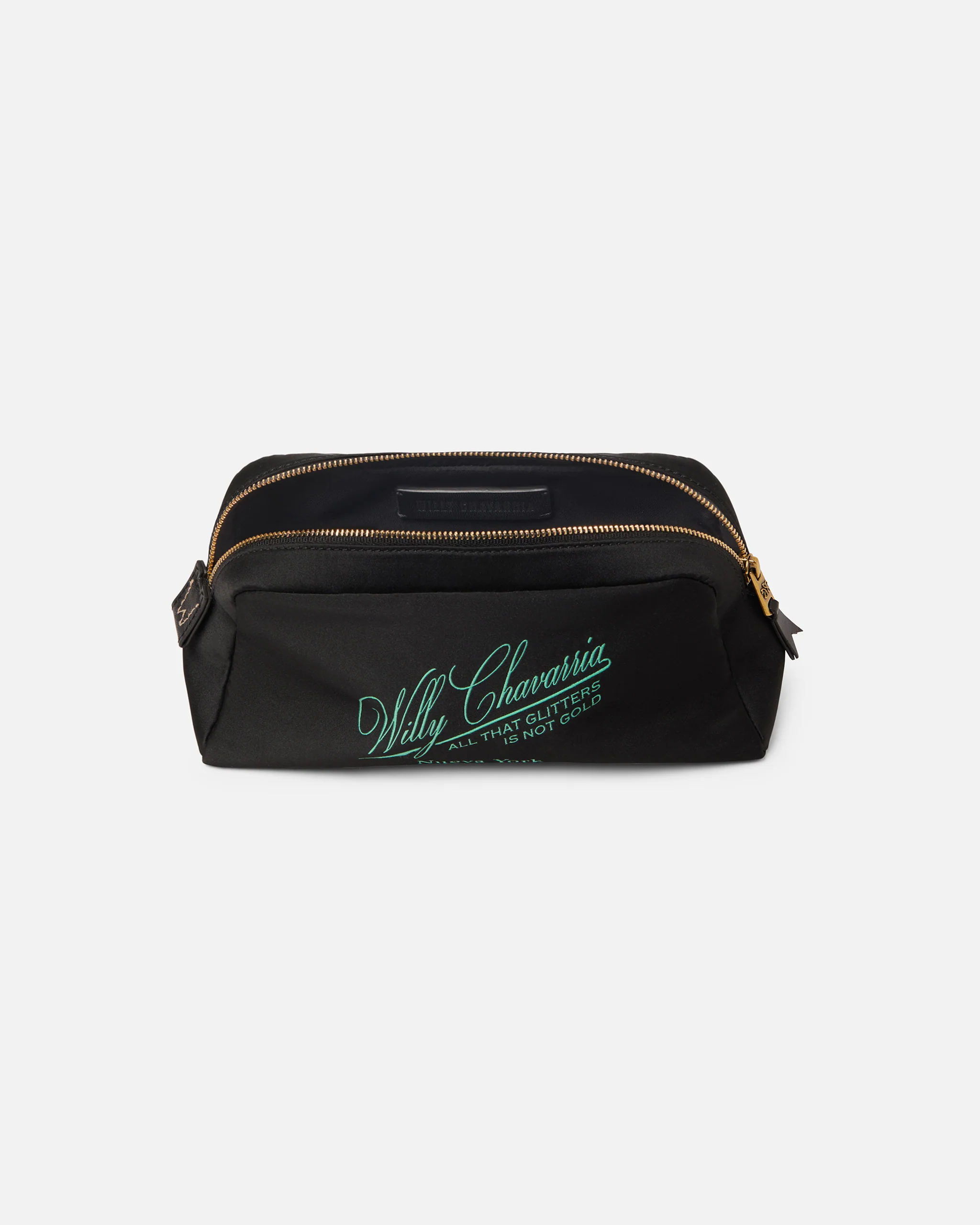 LABEL WASH BAG - UNI. GRN - Image 3