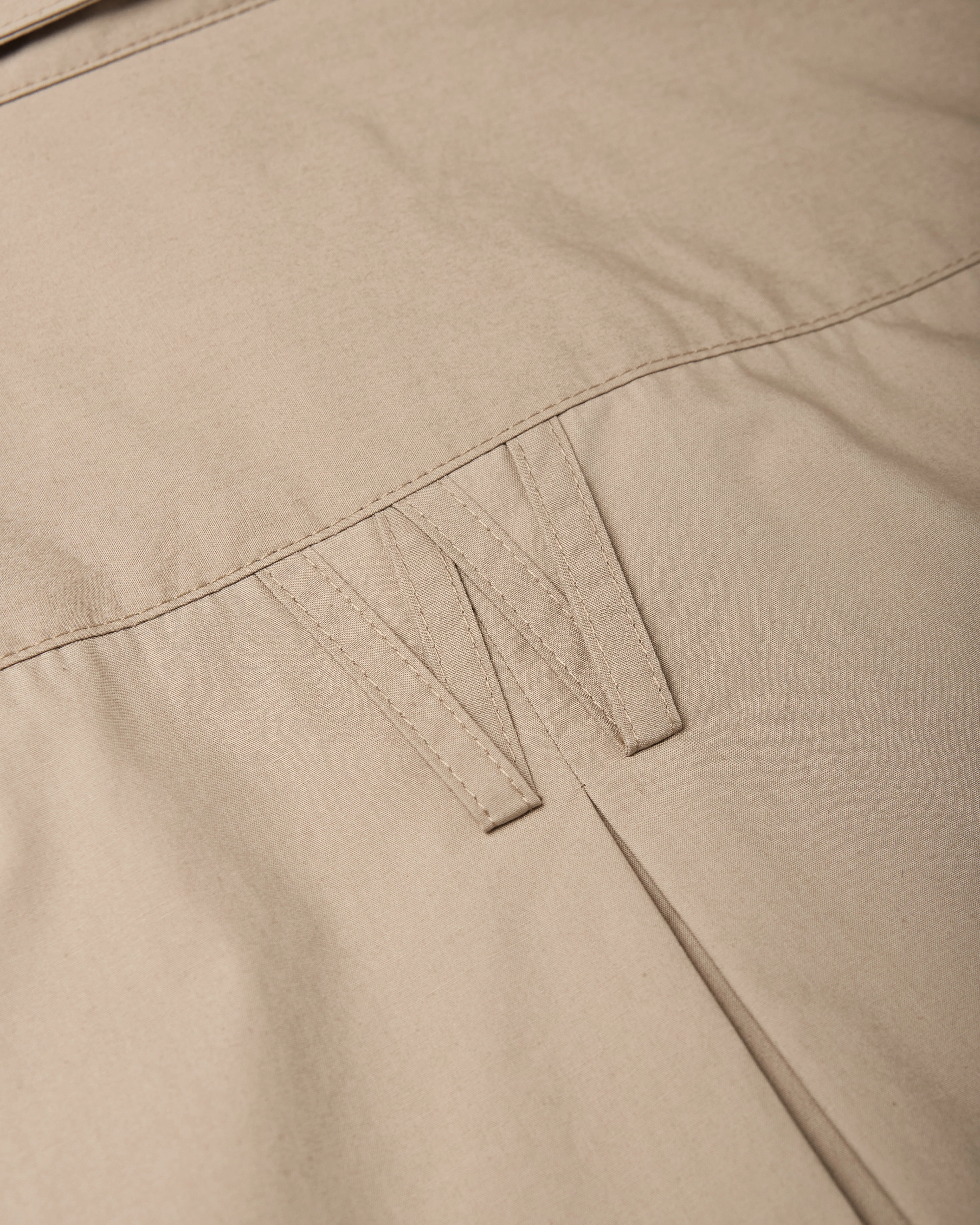 POINT COLLAR DRESS SHIRT - TRAVERTINE - Image 7