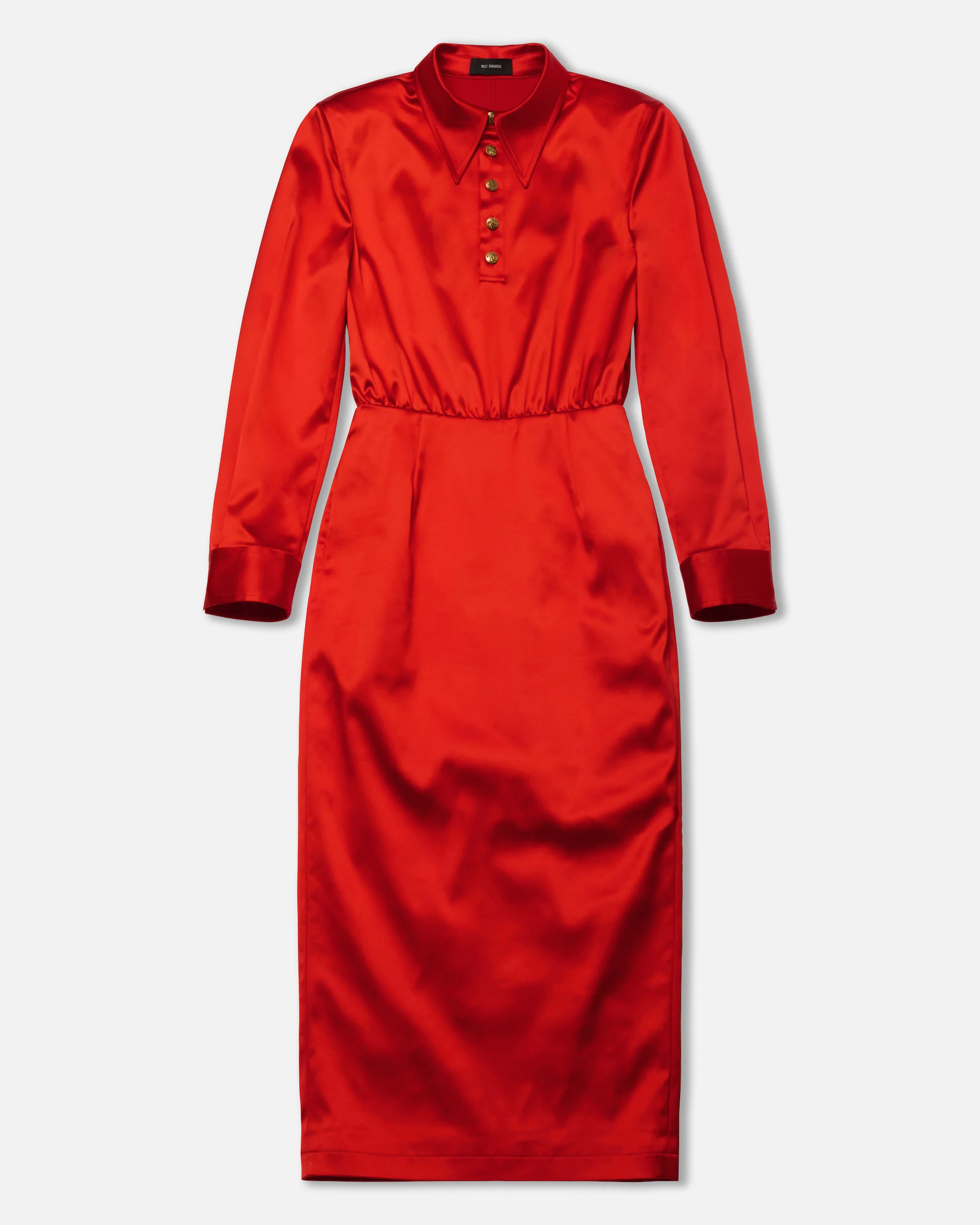 POLO DRESS - RED HOT - Image 3