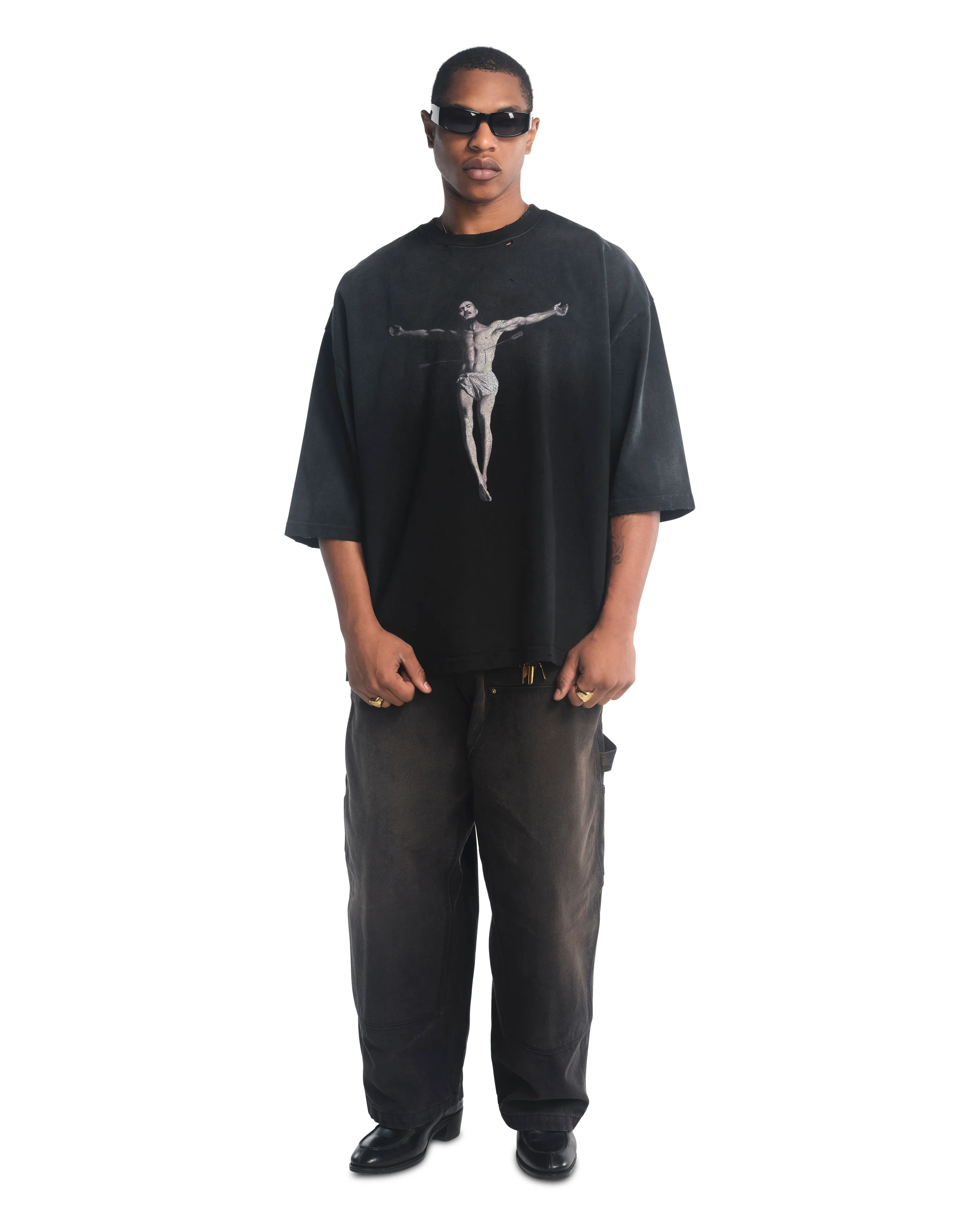 TARANTULA BUFFALO TEE - BLACK - Image 3