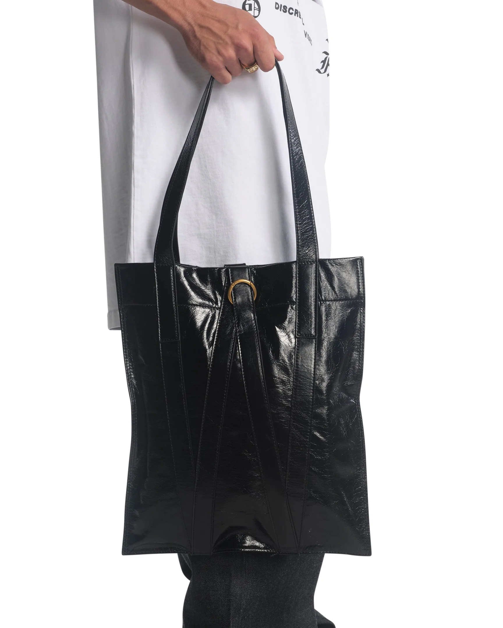 W TOTE BAG - BLACK - Image 9