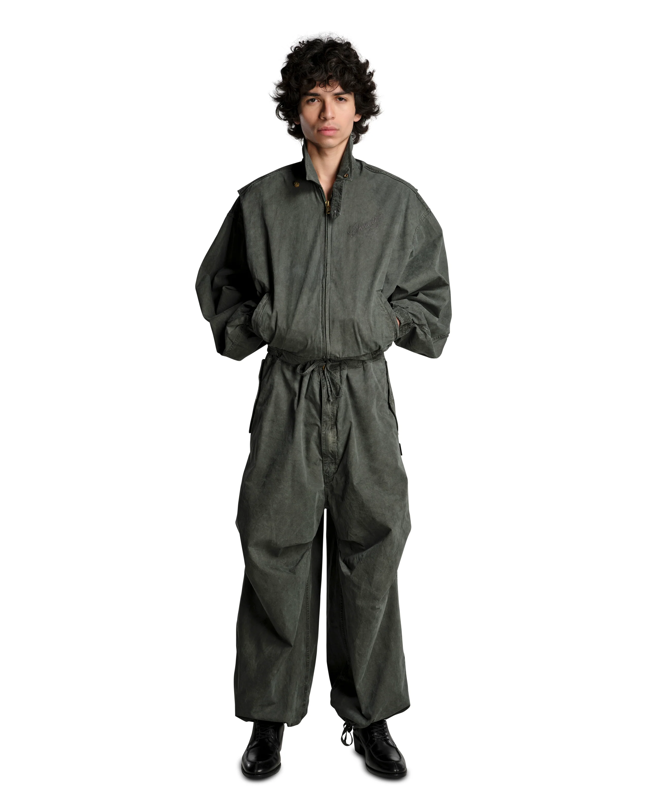 WASCO ZIP JACKET - GREEN - Image 3