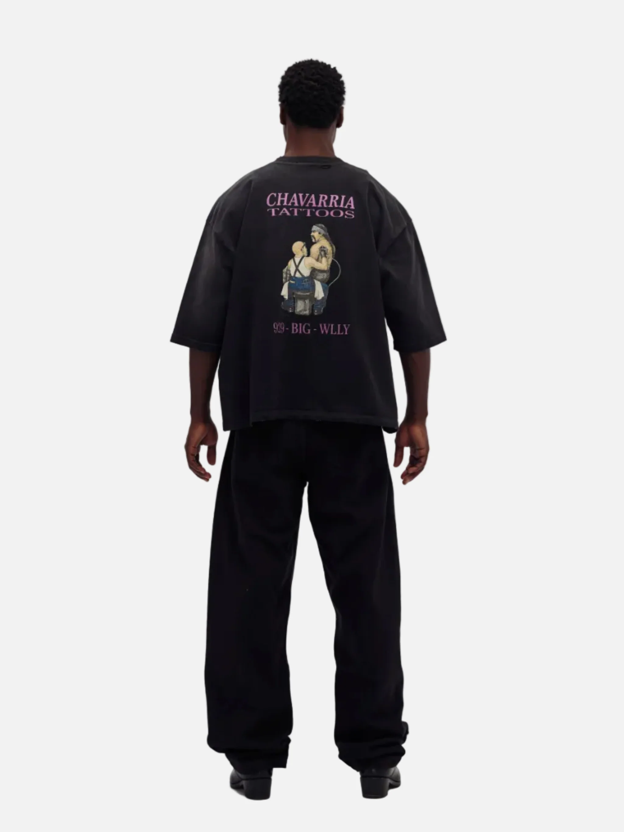 WILLY TATTOO - BUFFALO TEE - BLACK BEAUTY - Image 4